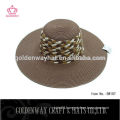ladies fashion straw boater sun hats for sale